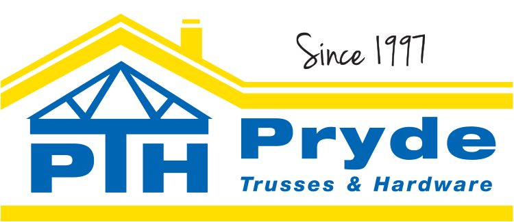 Pryde Trusses, Roofing Supplies and Hardware logo