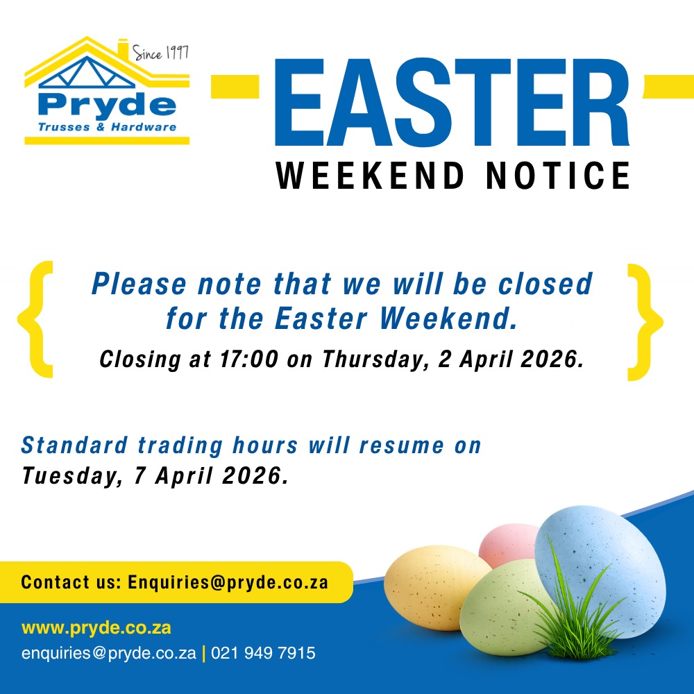 Easter Weekend Notice 