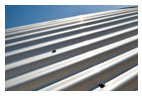 Exmaple of Corrugated profile metal roof sheet